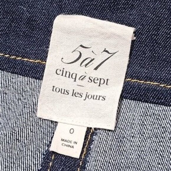 cinq a sept High Waist Blue Pants Size 0 - Picture 4 of 7